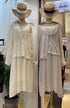 Women Two Piece Set of Sleeves Long A-line Dresses with Shirts
